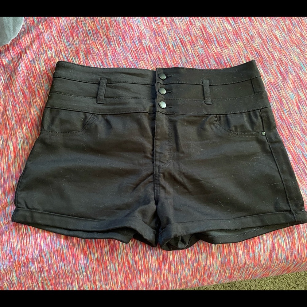 Black shorts